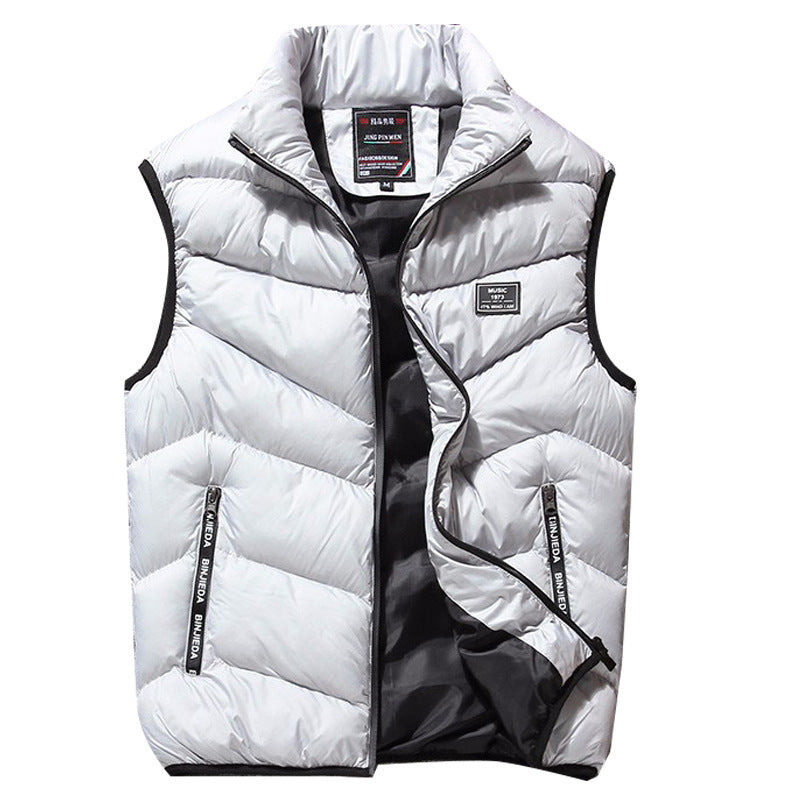 Men's Autumn And Winter Down Cotton bubble Vest