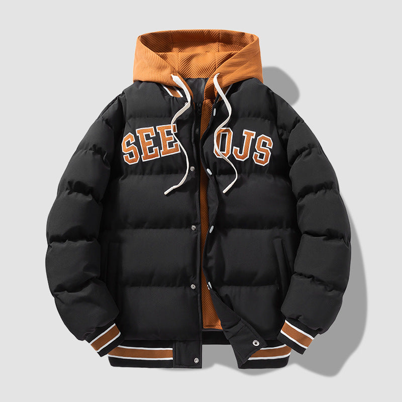 Men’s & Teens Bubble Hooded Cotton Winter Jackets