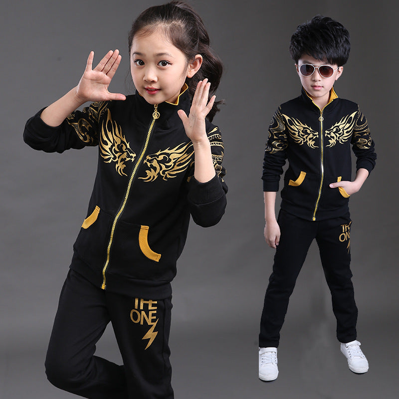 Children new Sports suit children boy suit children clothes sweat shirt jacket