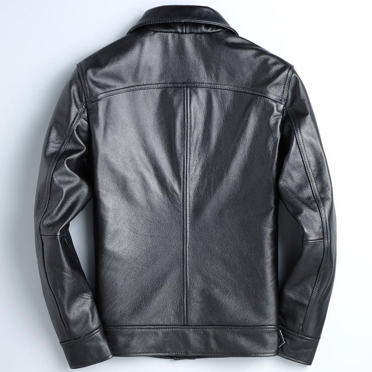 Men’s Genuine Cowhide Leather Jacket