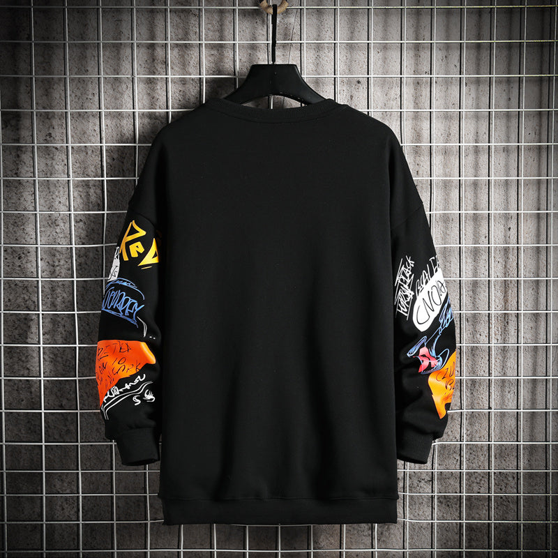 Men’s New Designer “Single Road” brand Crewneck Autumn Sweatshirts.