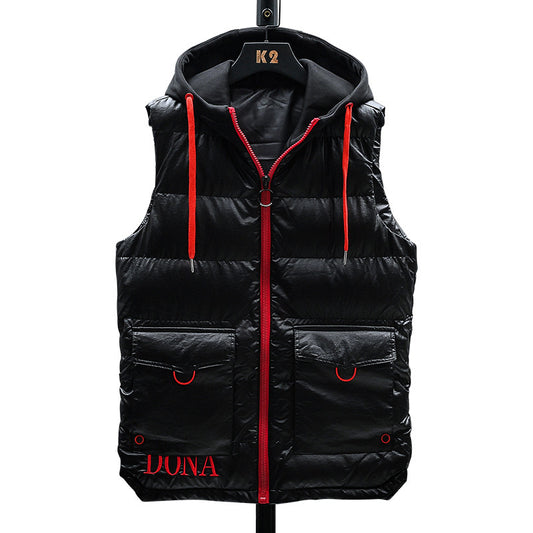 Men's Autumn And Winter Down Bubble Vest $45.00