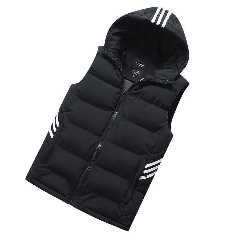 Autumn And Winter Vest Men's Hooded Down Jacket