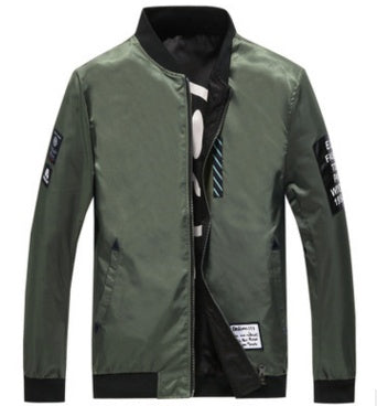 Men's Reversible Flight Jacket for Autumn & Winter