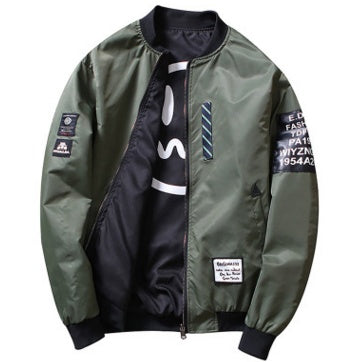 Men's Reversible Flight Jacket for Autumn & Winter