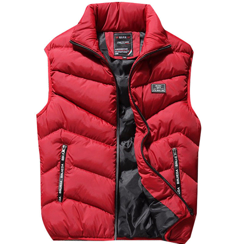 Men's Autumn And Winter Down Cotton bubble Vest