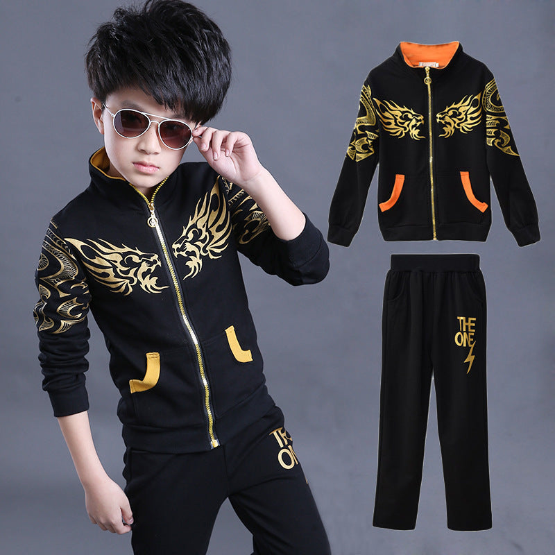 Children new Sports suit children boy suit children clothes sweat shirt jacket