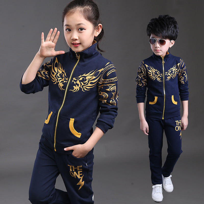 Children new Sports suit children boy suit children clothes sweat shirt jacket