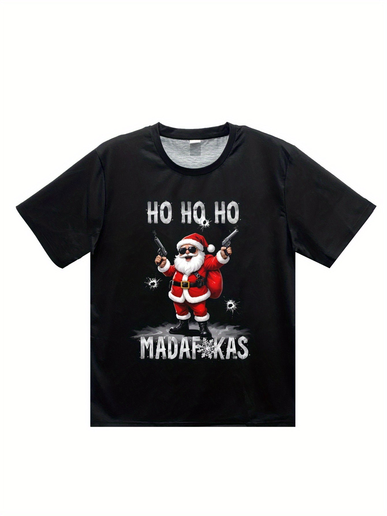 Men's Cool Santa Claus “Ho Ho Ho” Tee Shirts $19.99