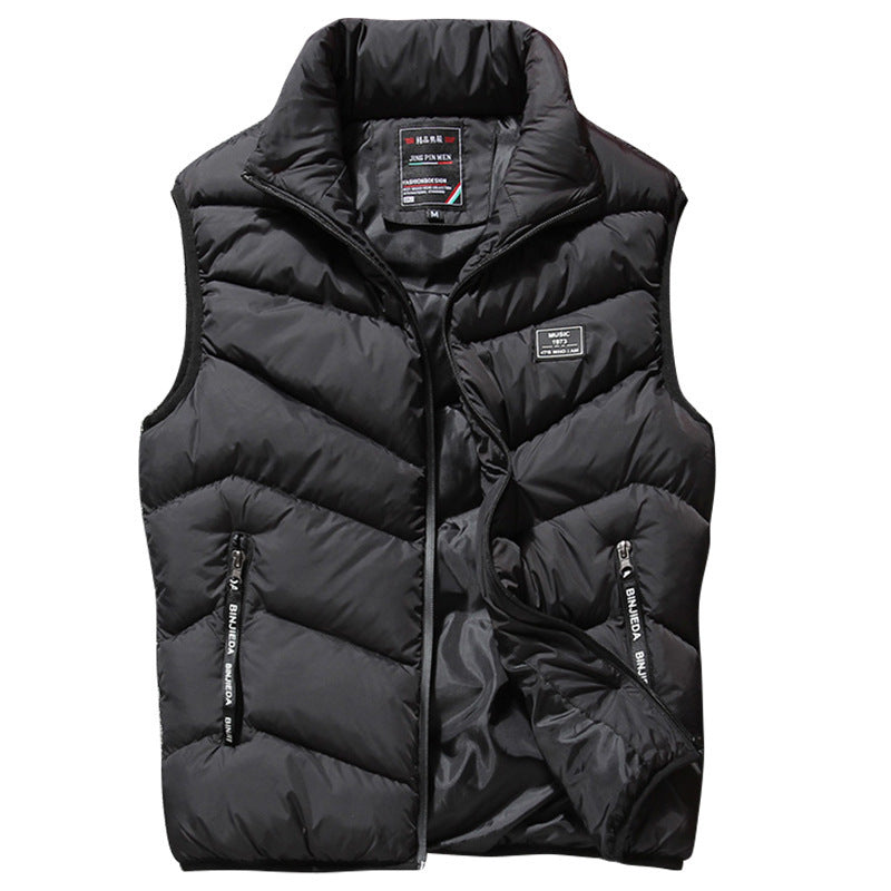 Men's Autumn And Winter Down Cotton bubble Vest