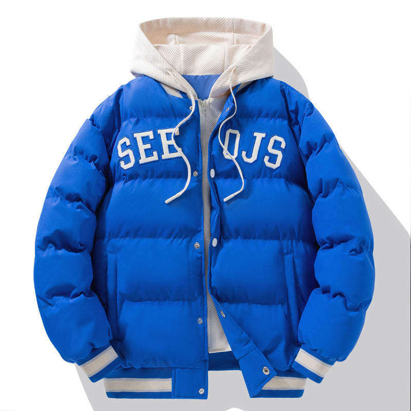 Men’s & Teens Bubble Hooded Cotton Winter Jackets