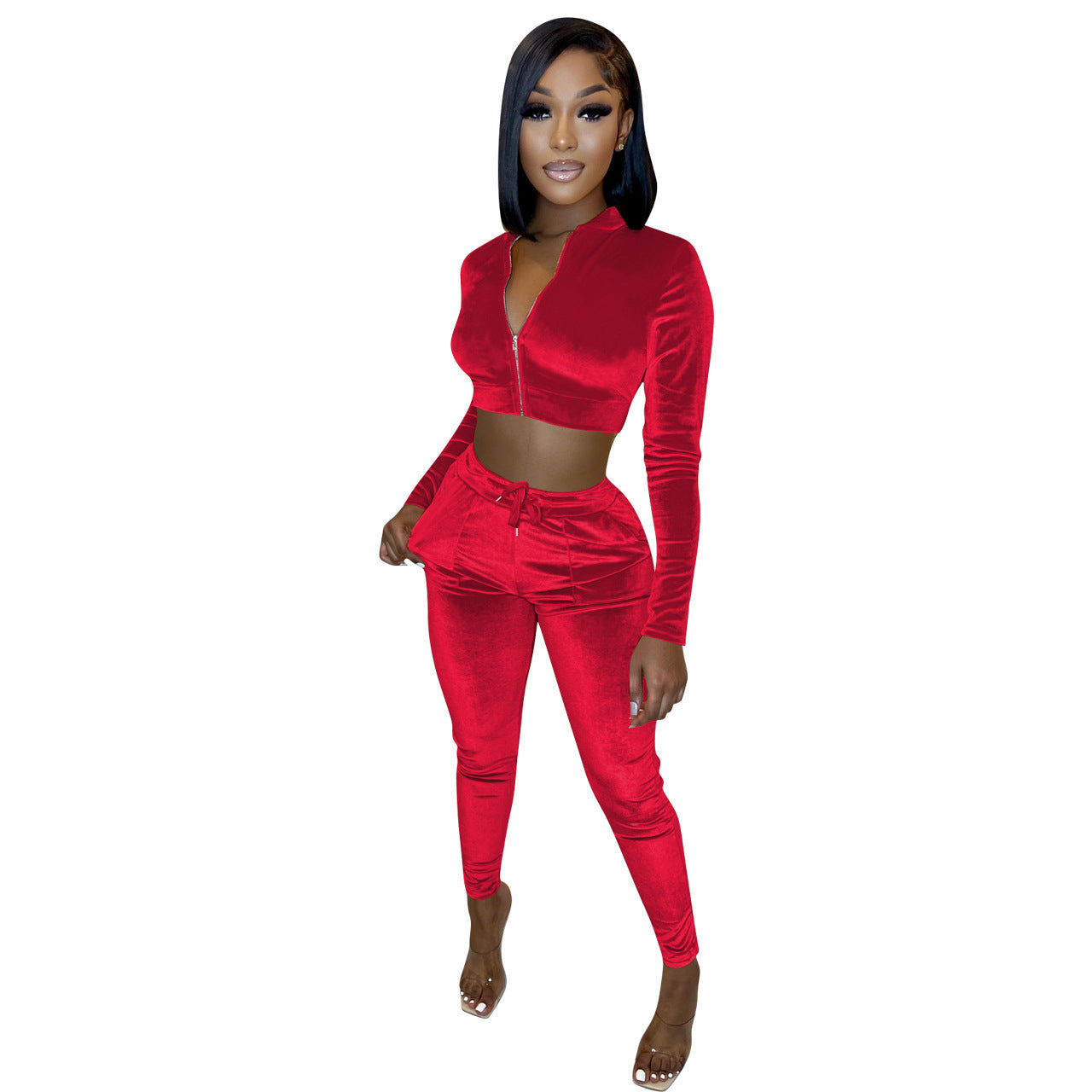 Ladies Two Piece Designer Velour Suits SALE $28.00