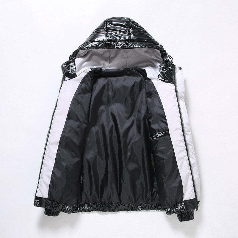 Men’s Lightweight Winter Short Waterproof Jacket