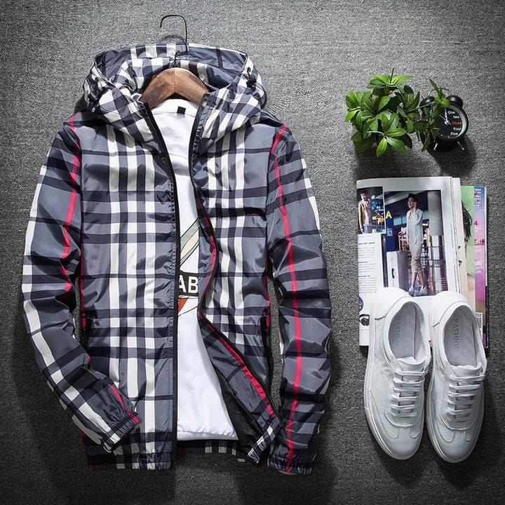 Men’s Spring Men Camouflage Jackets Casual Men’s Hooded Luminous Coats