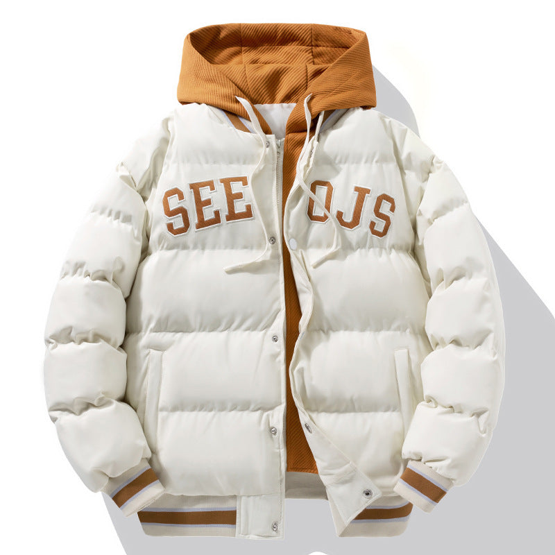 Men’s & Teens Bubble Hooded Cotton Winter Jackets