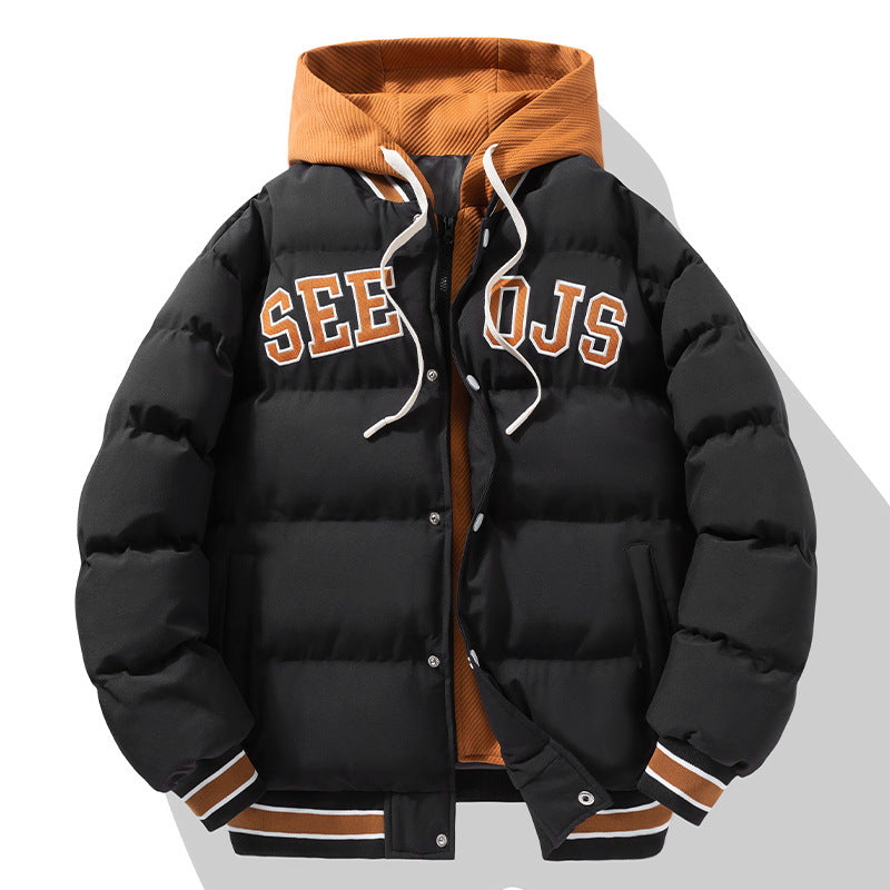 Men’s & Teens Bubble Hooded Cotton Winter Jackets